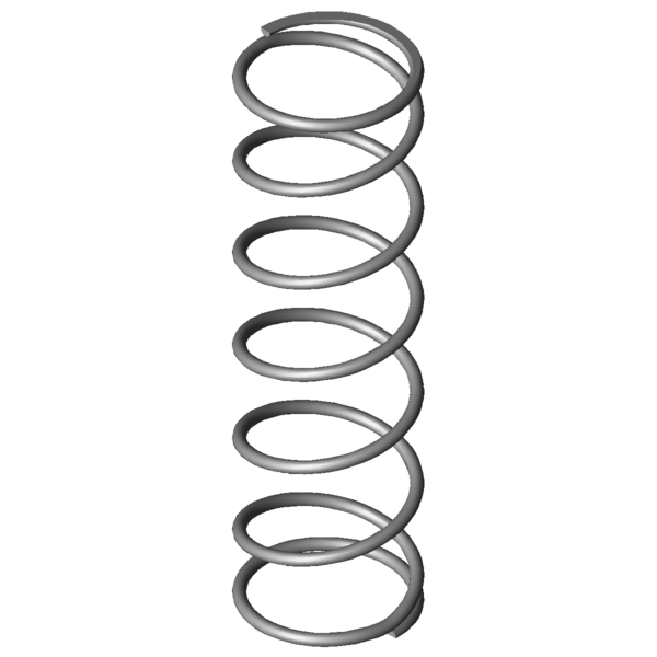 Imagen CAD Muelles de compresión VD-209