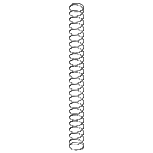 Imagem CAD Molas de compressão VD-212A