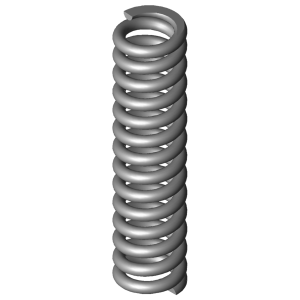 Imagem CAD Molas de compressão VD-288Z-63