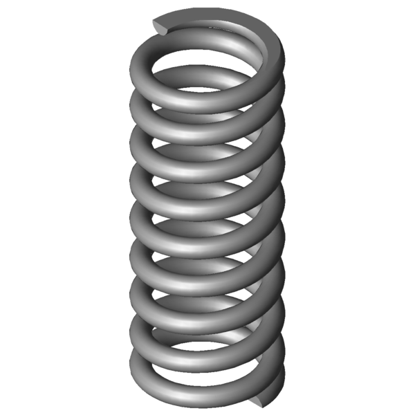 CAD kép nyomórugók VD-308A-01