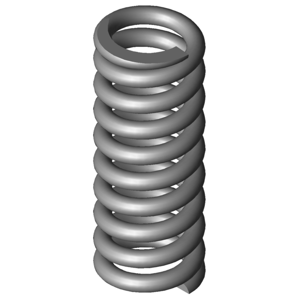 Imagen CAD Muelles de compresión VD-313A-06