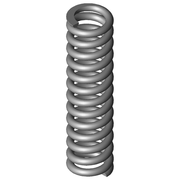 Imagen CAD Muelles de compresión VD-313A-08