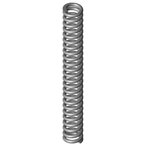 Imagen CAD Muelles de compresión VD-313A-13