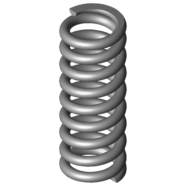 Obraz CAD Sprezyny naciskowe VD-313N-10