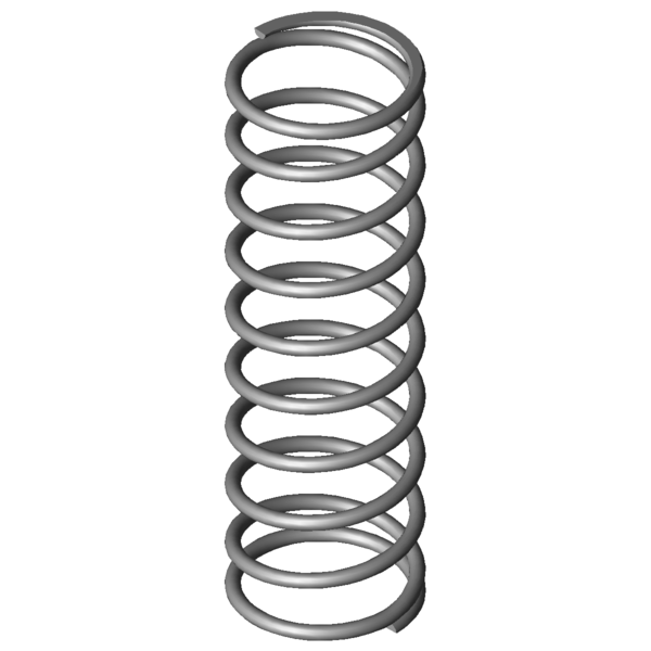 Obraz CAD Sprezyny naciskowe VD-318D