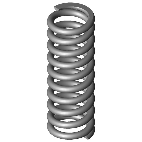 Obraz CAD Sprezyny naciskowe VD-334A-03