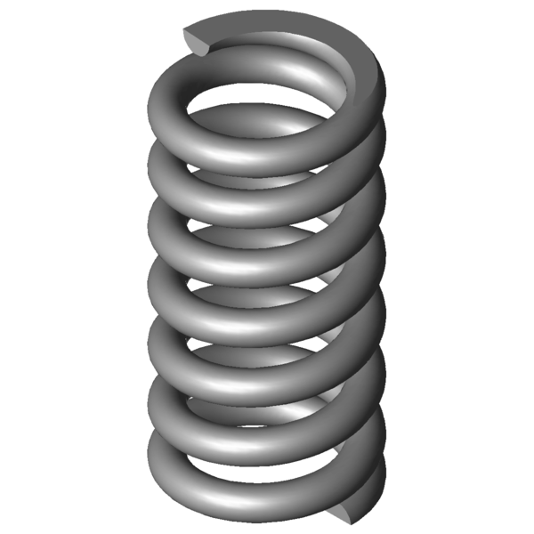 Imagen CAD Muelles de compresión VD-336