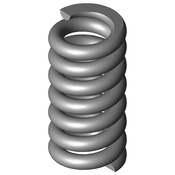 Imagem CAD Molas de compressão VD-339C