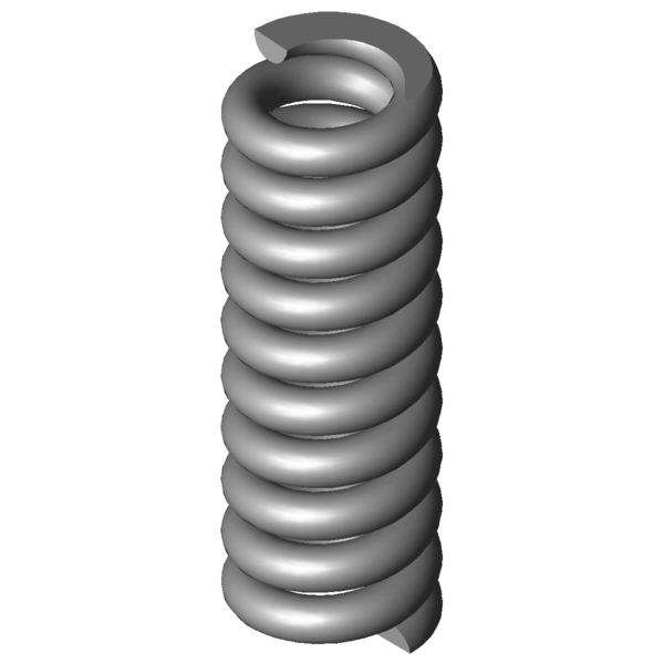 CAD kép nyomórugók VD-339E-03