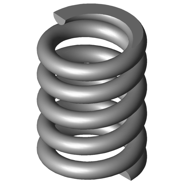 CAD obrázek Tlacné pružiny VD-360