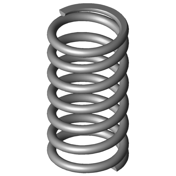 Imagem CAD Molas de compressão VD-364J-22