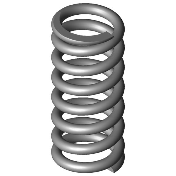 Imagen CAD Muelles de compresión VD-364R-05