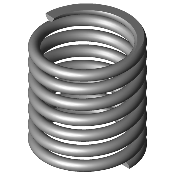 Imagem CAD Molas de compressão VD-364R-41