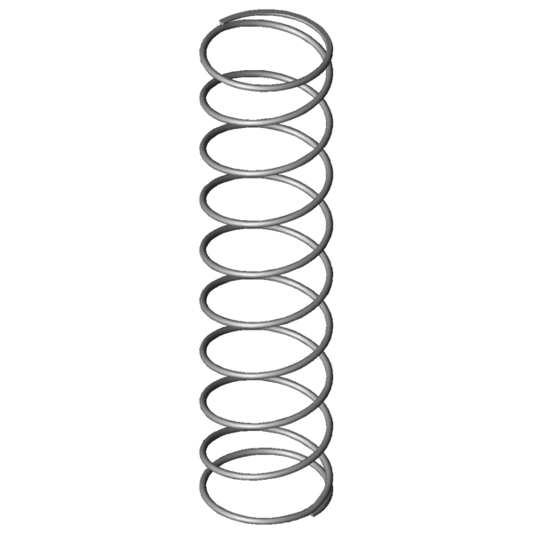 Obraz CAD Sprezyny naciskowe VD-364R-52