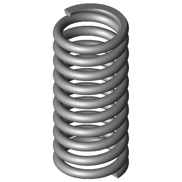 Imagem CAD Molas de compressão VD-364R-82