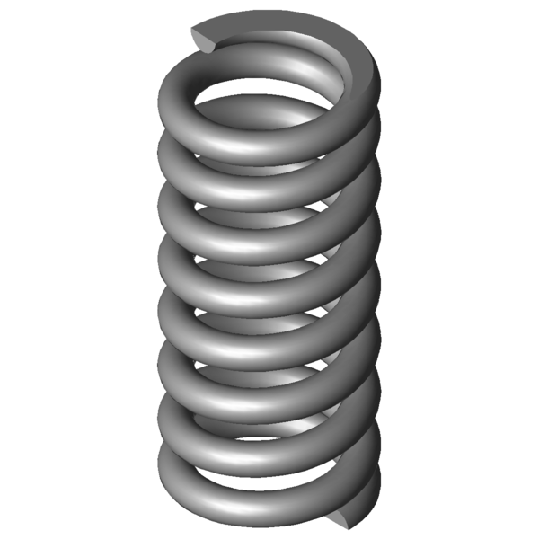 CAD kép nyomórugók VD-389A-20