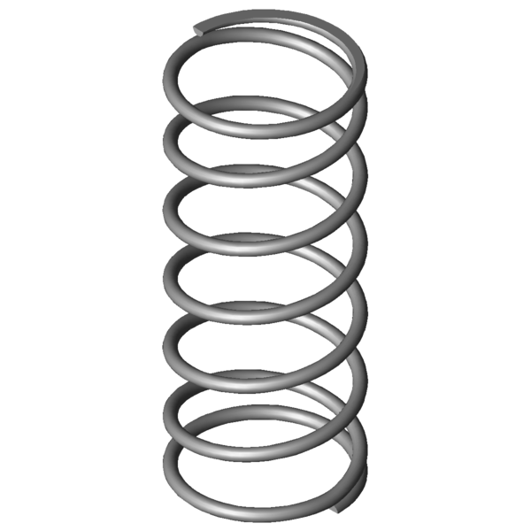 Imagem CAD Molas de compressão VD-391