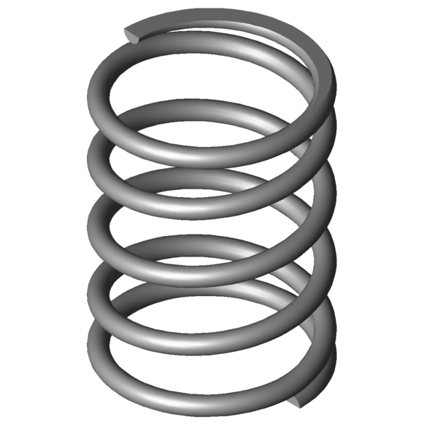 Imagen CAD Muelles de compresión VD-420