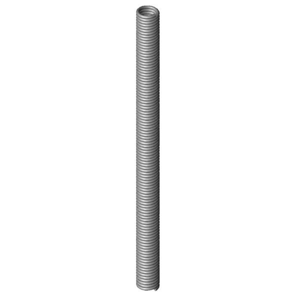 CAD-Bild Kabel-/Schlauchschutzspirale 1400 X1400-6L