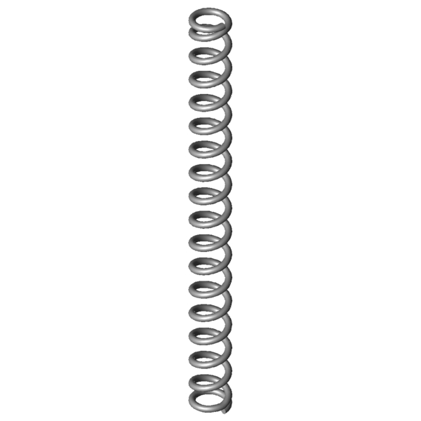 Imagem CAD Espiral de protecção de cabo/mangueira 1410 X1410-10S