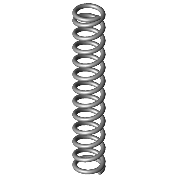 Imagem CAD Espiral de protecção de cabo/mangueira 1410 X1410-25L