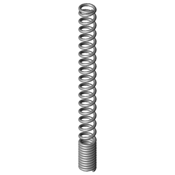 Imagem CAD Espiral de protecção de cabo/mangueira 1420 X1420-12S
