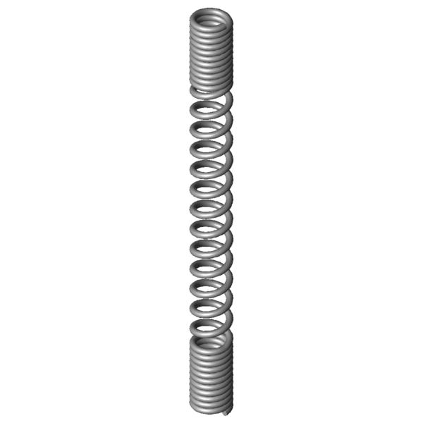 Imagem CAD Espiral de protecção de cabo/mangueira 1430 X1430-12S