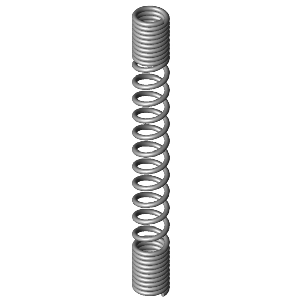 CAD-Bild Kabel-/Schlauchschutzspirale 1430 X1430-16L