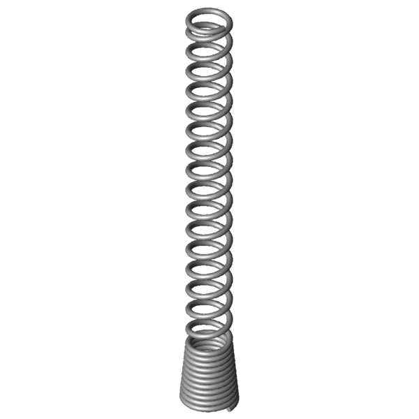 CAD obrázek Spirály na ochranu kabelu/hadic 1440 X1440-12L