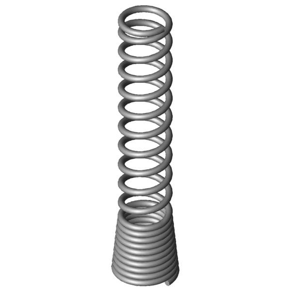 Imagem CAD Espiral de protecção de cabo/mangueira 1440 X1440-25L