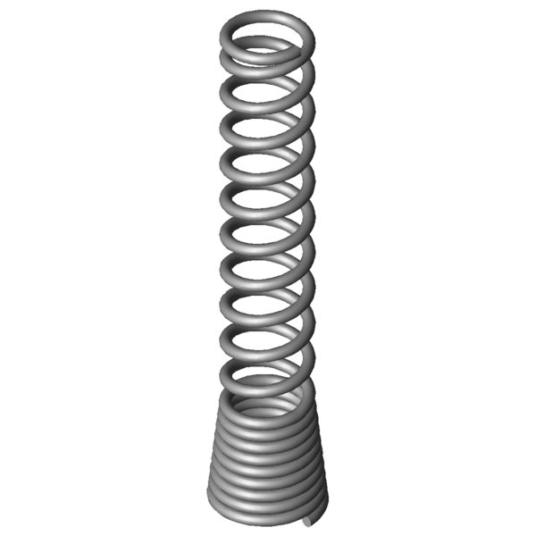 Imagem CAD Espiral de protecção de cabo/mangueira 1440 X1440-25S