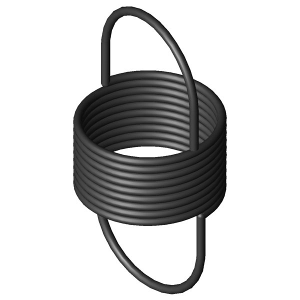 CAD image Extension Springs Z-006BI