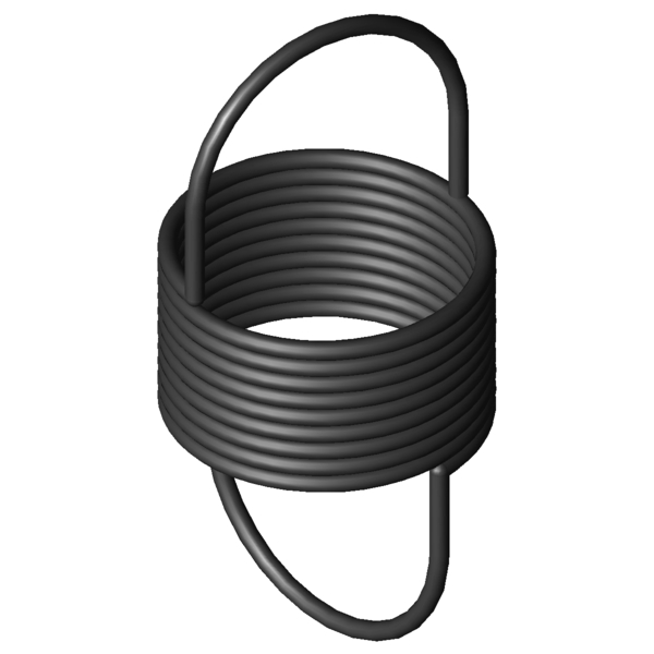CAD image Extension Springs Z-006BX