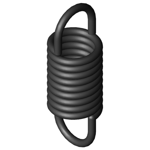 CAD image Extension Springs Z-024GX