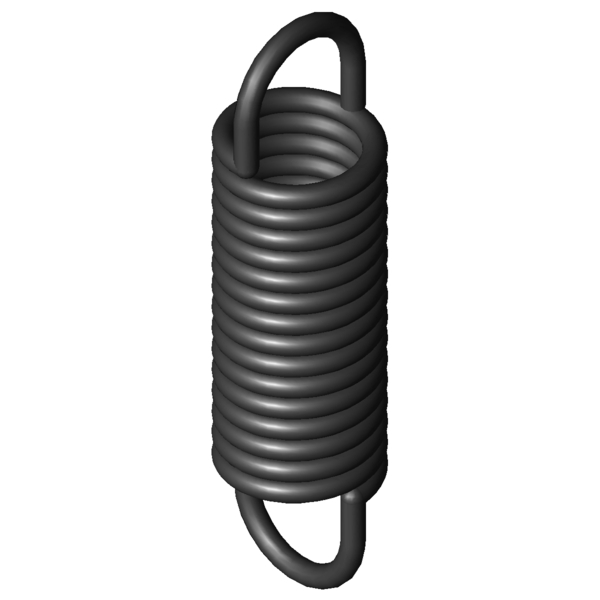 CAD image Extension Springs Z-024HX