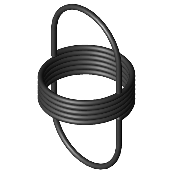 CAD image Extension Springs Z-024MI