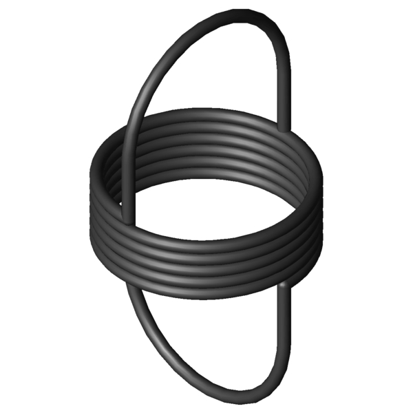 CAD image Extension Springs Z-024MX
