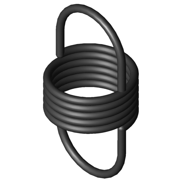 CAD image Extension Springs Z-024SI