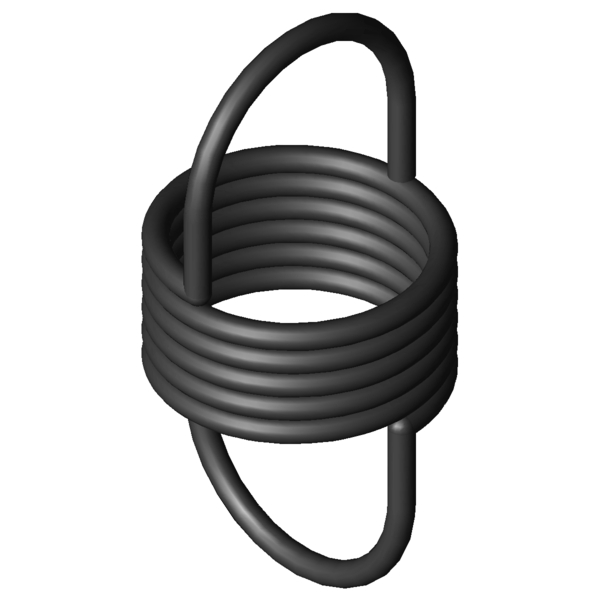 CAD image Extension Springs Z-024SX