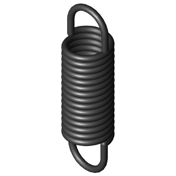 CAD image Extension Springs Z-051MI