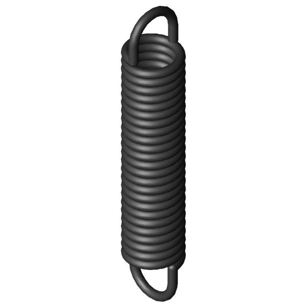 CAD image Extension Springs Z-051SX