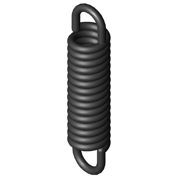 CAD image Extension Springs Z-051VI