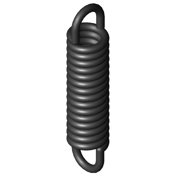 CAD image Extension Springs Z-051VX