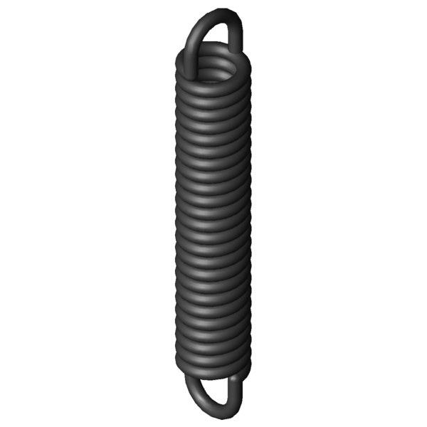CAD image Extension Springs Z-051WX