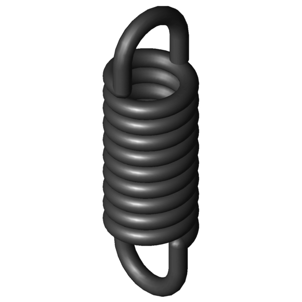 CAD image Extension Springs Z-066VX