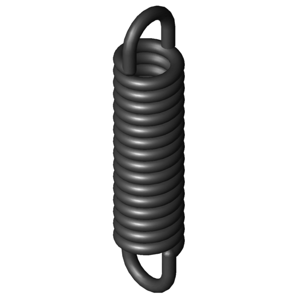 CAD image Extension Springs Z-066WX