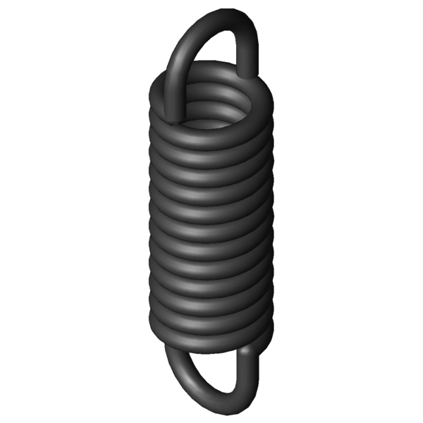 CAD image Extension Springs Z-230HX