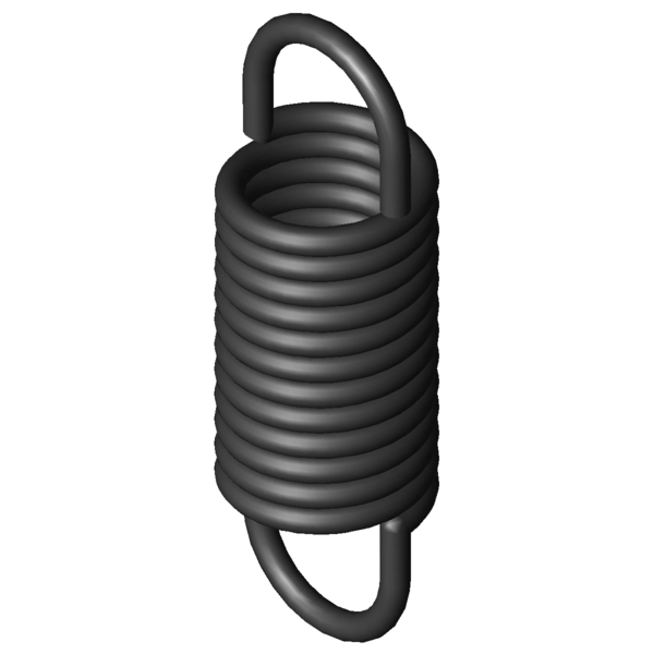 CAD image Extension Springs Z-283HI