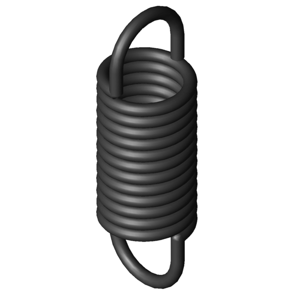 CAD image Extension Springs Z-283HX
